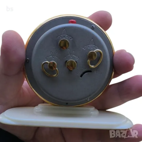 Ретро механичен будилник Slava (обслужен), снимка 5 - Антикварни и старинни предмети - 50021153