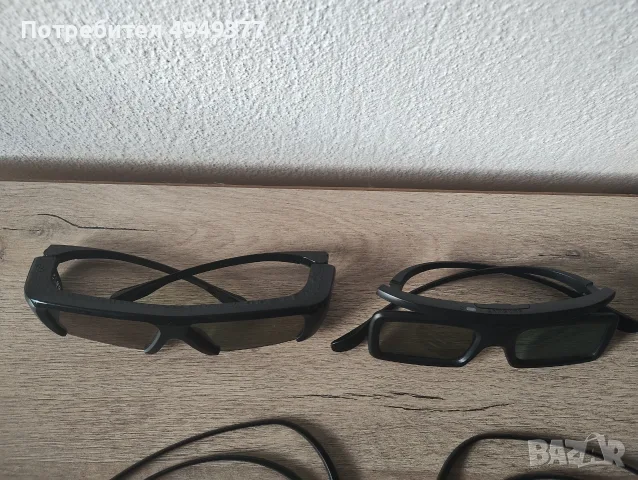 РАЗЧИСТВАНЕ 7 броя 3D очила Samsung Sony Nvidia, снимка 4 - Стойки, 3D очила, аксесоари - 56073926