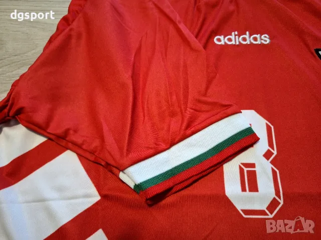 Футболна фланелка на Христо Стоичков България САЩ 94 ретро модел!!!, снимка 4 - Спортни дрехи, екипи - 48064016