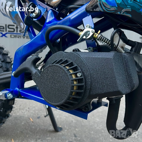 Детски кросов мотор 49 кубика Нов модел / DIRT BIKE 49cc с добавена функция "Лесен старт", снимка 5 - Мотоциклети и мототехника - 52424799