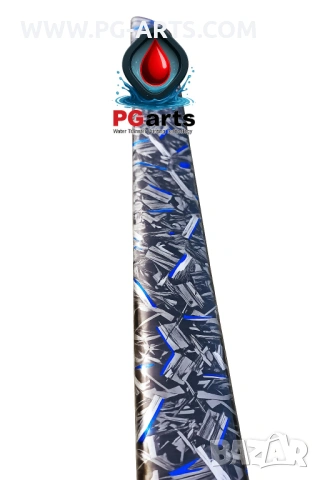 Фолио за хидрографика FORGET CARBON BLUE 50, снимка 2 - Друго търговско оборудване - 53211348