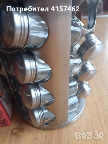 страхотна поставка за подправки , снимка 3 - Аксесоари за кухня - 52864548