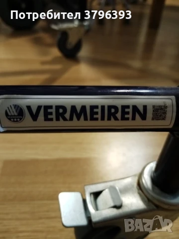 Проходилка Vermeiren с колела, снимка 4 - Ролатори - 50942847