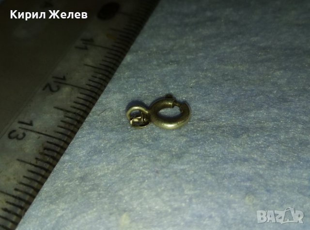 СТАРА СРЕБЪРНА ЗАКОПЧАЛКА КАРАБИНКА За ГРИВНИЧКА КОЛИЕ ВЕРИЖКА СРЕБРО 925 - За ЧАСТИ РЕМОНТ 38811, снимка 7 - Бижутерийни комплекти - 42426729