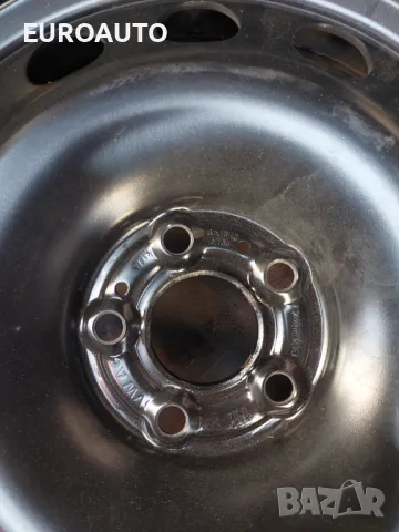 Зимни гуми Michelin Alpin 6 195/60/16, със стоманени джанти VW 5x112, снимка 6 - Гуми и джанти - 48667644