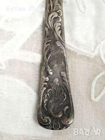 Комплект мелхиорови лъжици, СССР, снимка 7 - Антикварни и старинни предмети - 40792860