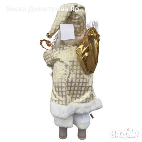 Златният Дядо Коледа – мигновено празнично настроение у дома!, снимка 3 - Декорация за дома - 52773994