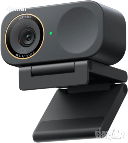 Insta360 Link 2C Pro – 4K уеб камера за PC/Mac, 1/1.3” сензор, HDR