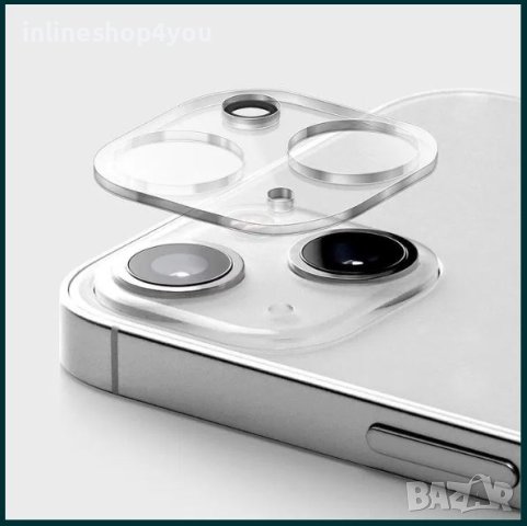 Стъклен Протектор за Камера за Apple iPhone 15 Pro | 15 Plus | Pro Max, снимка 3 - Фолия, протектори - 42334328