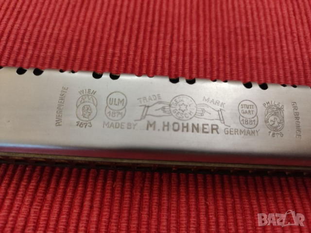 Стара хармоника HOHNER,PRECIOSA. , снимка 4 - Духови инструменти - 36407117