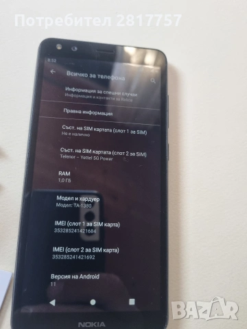 смартфон nokia, снимка 2 - Nokia - 53588464