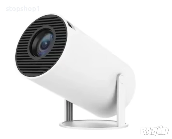 Преносим видео проектор HY300, Smart 4K Ultra HD с WiFi6, вграден високоговорител, автофокус, Blueto