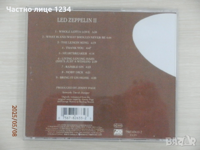 The Doors - 1971 / Foreigner - 1984 - Led Zeppelin - 1969, снимка 6 - CD дискове - 50480270