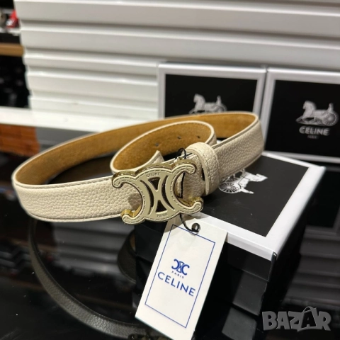 колани от естествена кожа в кутия celine , снимка 2 - Колани - 51831183