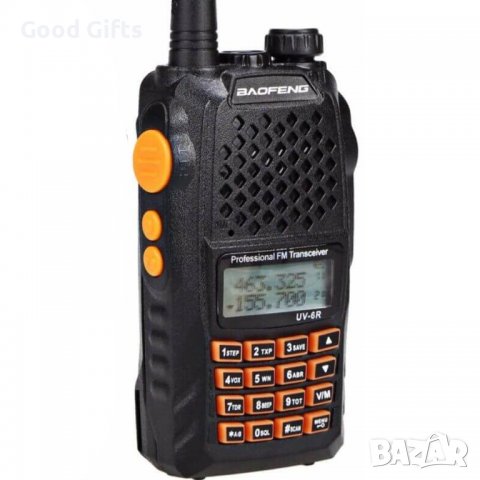 Двубандова радиостанция Baofeng UV-6R, снимка 2 - Друга електроника - 39305615