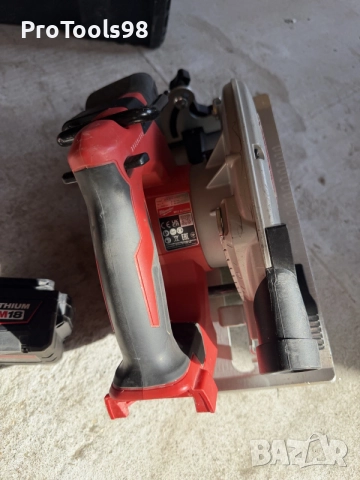 Milwaukee M18BLCS66 безчетков циркуляр, снимка 5 - Циркуляри - 56167580