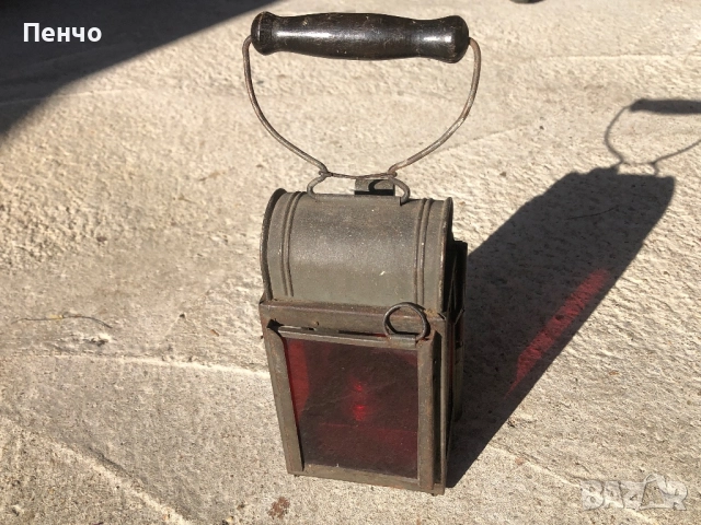 стара военна лампа /фенер/ - WWI-WWII - GERMANY
