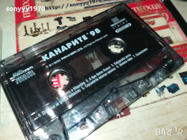 КАНАРИТЕ 98-ОРИГИНАЛНА КАСЕТА 1308251117, снимка 7 - Аудио касети - 51349664