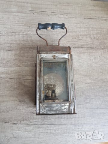 Немска военна окопна лампа WW1, снимка 3 - Антикварни и старинни предмети - 35988581