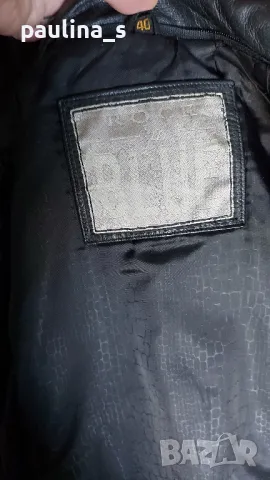 Два различни броя / Дамско двуредно яке / манто с вата, от естествена кожа , снимка 6 - Якета - 50335503