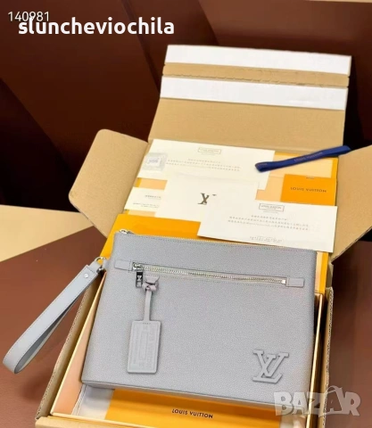 Чанта Louis Vuitton Takeoff Pouch, снимка 5 - Чанти - 53561931