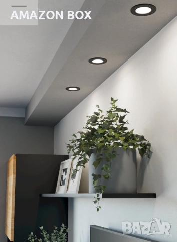 Комплект от 3 LED Смарт лампи (лунички) EGLO ConnectZ, снимка 2 - Лед осветление - 52107674