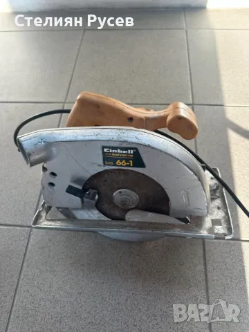  einhell bhs 66 1 ръчен циркуляр   -цена 45лв               smr -220 мм диск / 1200 вата  -състояние