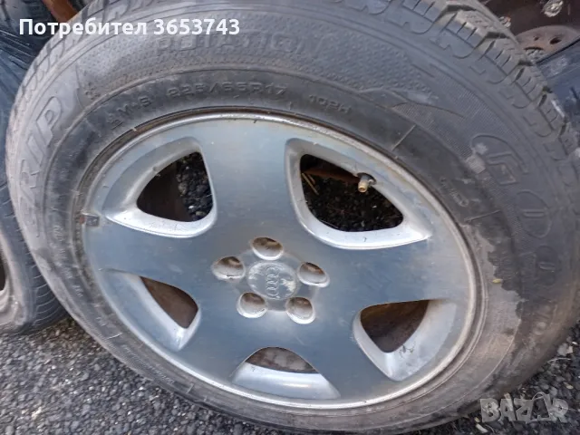 Audi A8 D2**D3** A6 комплект джанти 17", снимка 3 - Гуми и джанти - 47239019