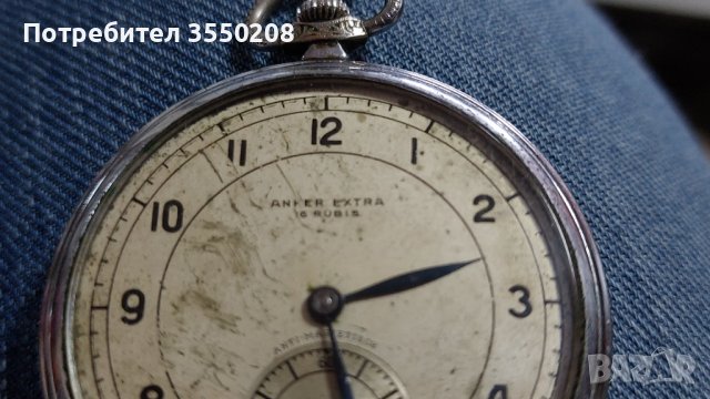 Стар джобен часовник, снимка 2 - Джобни - 44397242
