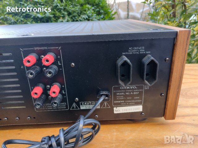 ONKYO INTEGRA A-807, снимка 10 - Ресийвъри, усилватели, смесителни пултове - 35758181