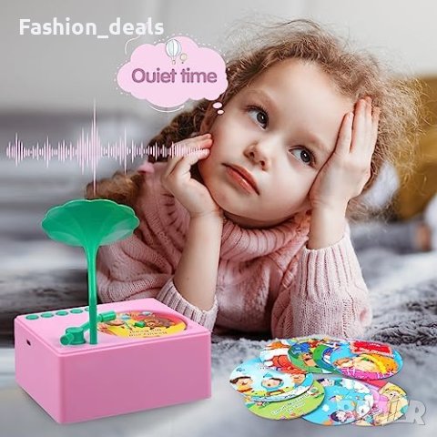 Нова Детска Музикална играчка Аудиокниги Плейър с 96 карти Обучение, снимка 3 - Музикални играчки - 42002994