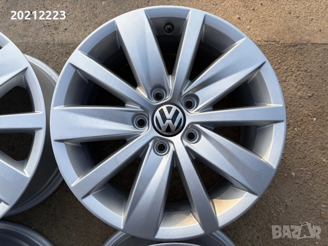 4 броя алуминиеви джанти за Volkswagen Passat  16, снимка 7 - Гуми и джанти - 53724674