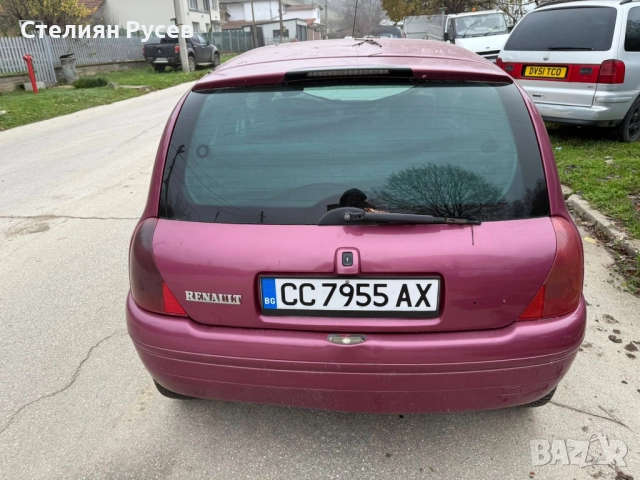 renault clio 1.9D 64hp / КЛИМА   -цена 1 550лв или 792.50  евро - регистрирана , прехвърля се веднаг, снимка 3 - Автомобили и джипове - 52817625