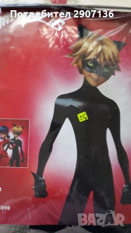 Костьом  на котарака от филма Калинката и котарака, снимка 1