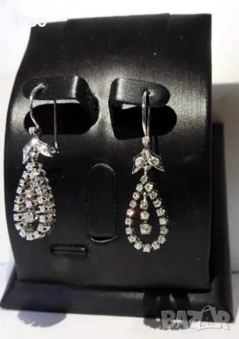 Луксозни златни обеци с диаманти