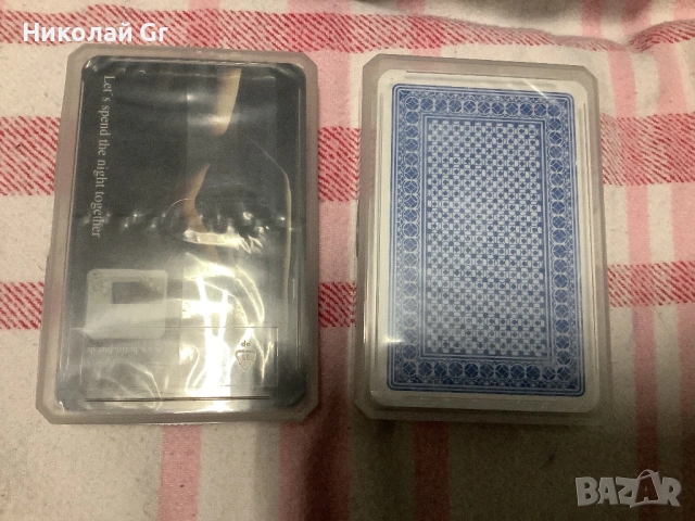 Карти за игра  произведено в Германия   Не е отворено     цена за 2 бр, снимка 2 - Други ценни предмети - 53327523