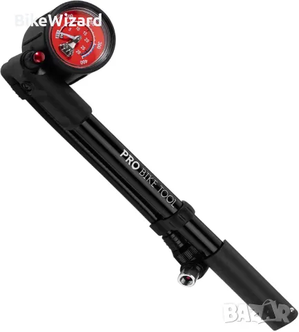 Pro Bike Tool  Помпа за амортисьор за велосипед до 300 PSI 20 бара НОВА