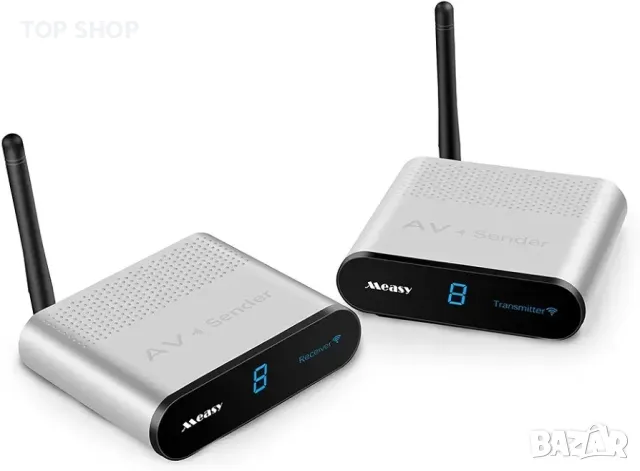 measy AV530 Безжичен AV предавател и приемник ТВ предавател и приемник до 300m, снимка 6 - Друга електроника - 48777092