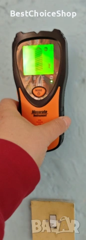 Стенен Детектор / Локатор/ скенер - 5 в 1 с LCD дисплей и звукова аларма за греди, метал, кабели, снимка 4 - Друга електроника - 53658490