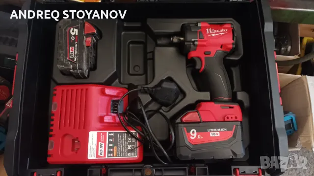 продавам нов куфар за Milwaukee винтоверт, гайковерт, снимка 4 - Винтоверти - 48668548