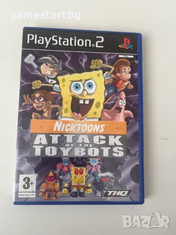 Nicktoons: Attack of the Toybots за PS2, снимка 1 - Игри за PlayStation - 49363130