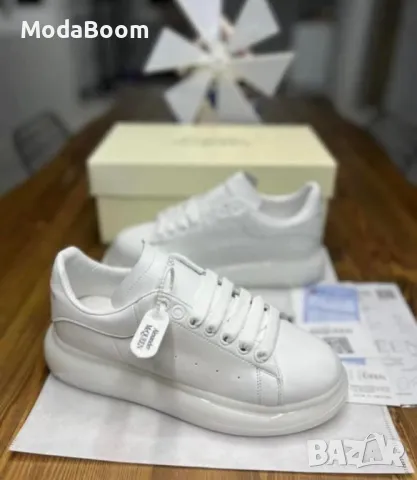 Alexander McQueen бели мъжки маратонки 