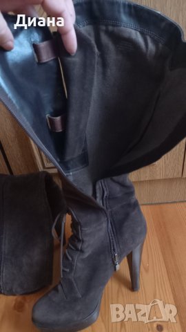 GUESS оригинални велур, снимка 5 - Дамски ботуши - 41042788