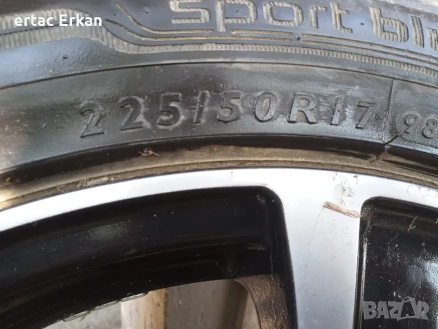 Лети джанти с гуми за BMW, снимка 5 - Гуми и джанти - 50320859
