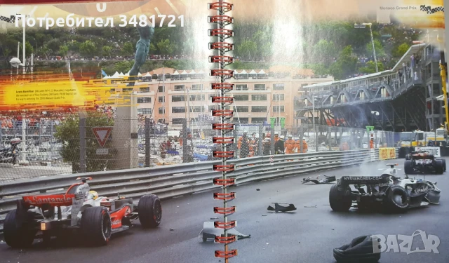 Колекционерски албум за Формула 1 / F1. The Memorabilia Collection A Full-Throttle Race, снимка 9 - Енциклопедии, справочници - 51238043