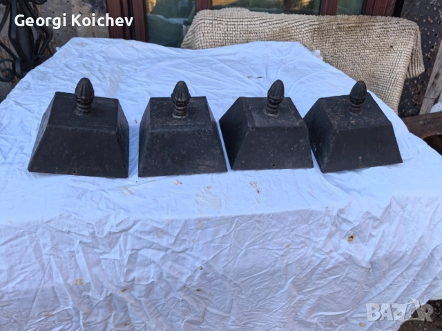 оградни пана ковано желязо масивни ;портал / колони / фенери, снимка 6 - Огради и мрежи - 52615832