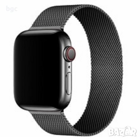 Нови Каишка Верижка за Watch Apple Milanese Loop 38мм 40mm 42mm  44mm 45mm  Неръждаема Стомана, снимка 6 - Смарт гривни - 39851347