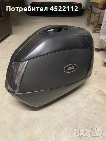 куфари Givi V35 NT с рамка за Suzuki Bandit 650 / 1250 / GSX 650F, снимка 6 - Аксесоари и консумативи - 55923192