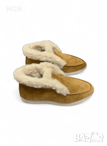 Дизайнерски дамски боти с пух LP, снимка 10 - Дамски боти - 52019806