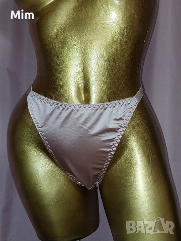  Резервирани XL Сатенена бикина пепел от рози , снимка 5 - Бельо - 52427850